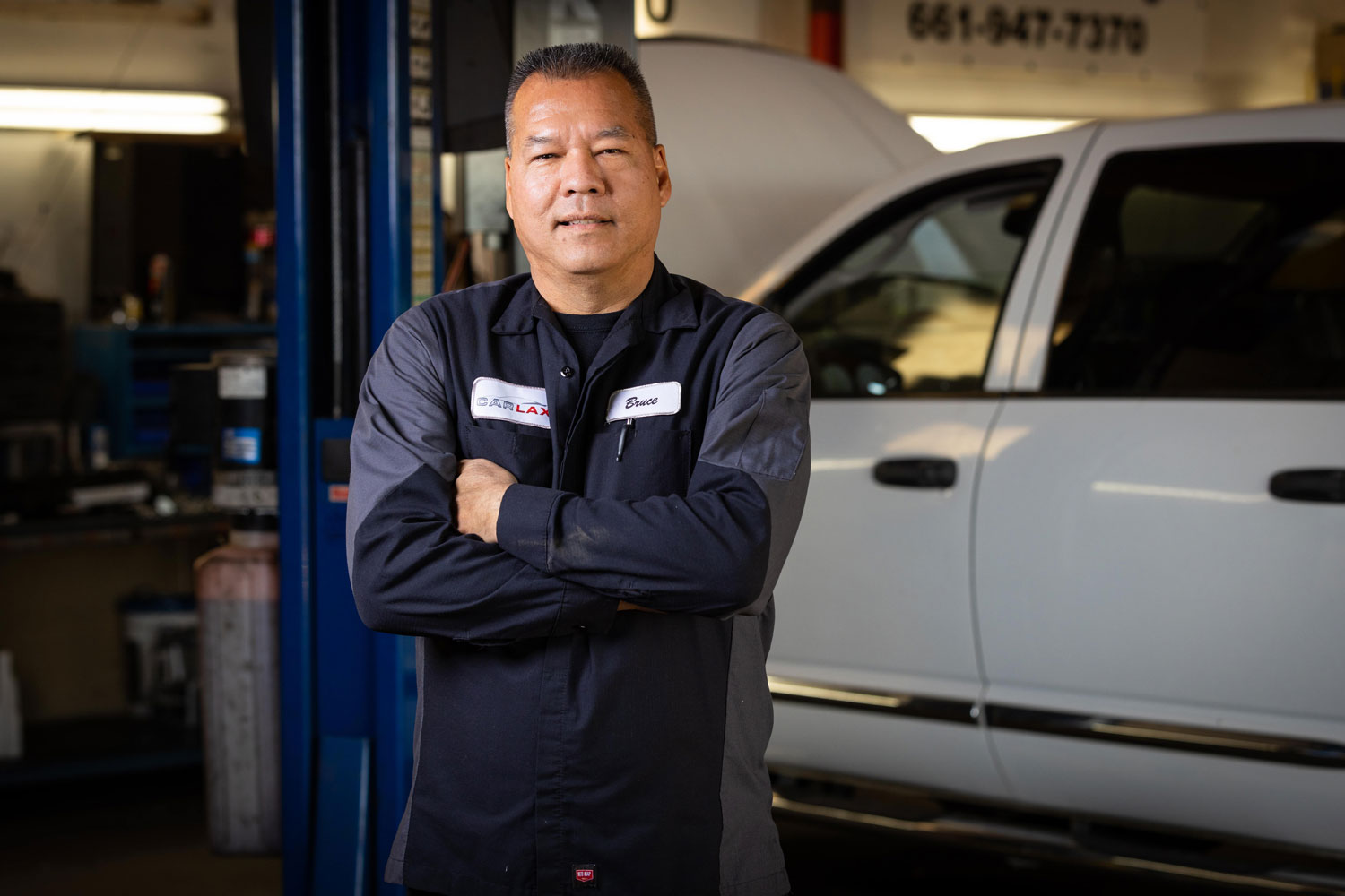 bruce lax auto repair shop owner