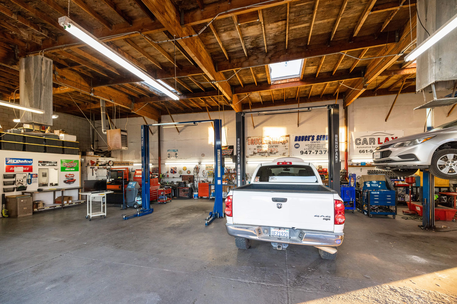 car service interior area